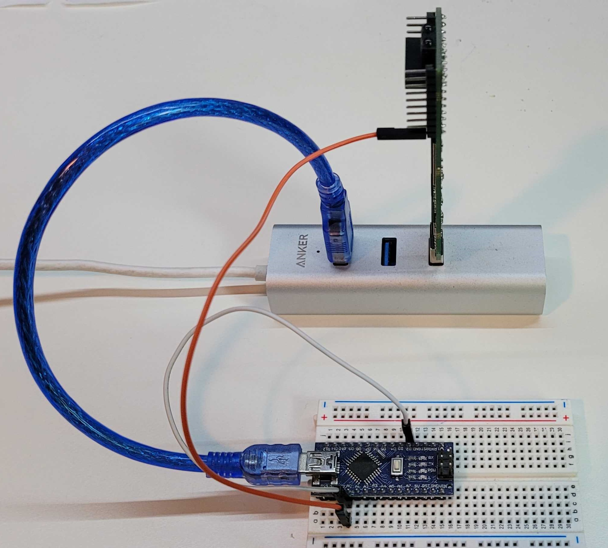 A0 to FPGA pin 10